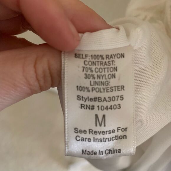 Mahina Lace and Embroidered Baby Doll Dress - Picture 9 of 9